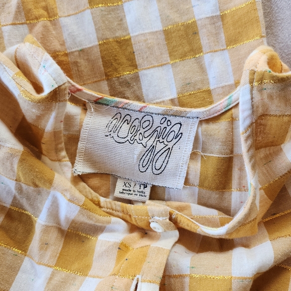 Ace & Jig Georgie Dress In Plaid Fez - Picture 4 of 4